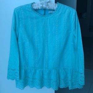 3/4 lace blouse